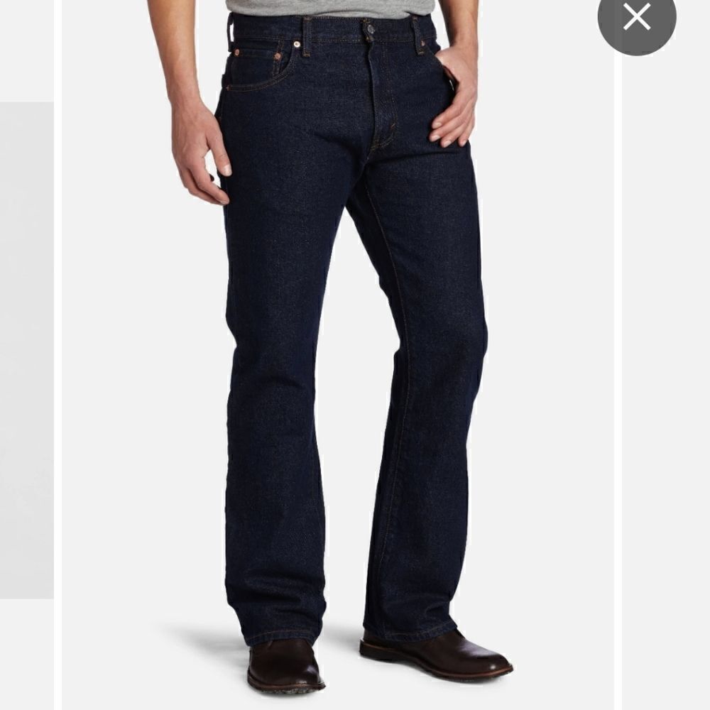 Levis 517 bootcut jeans, 42x30